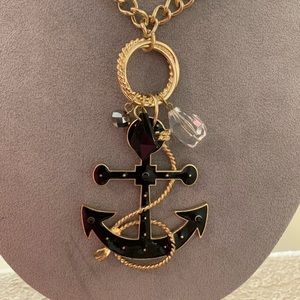 Gold Anchor Necklace